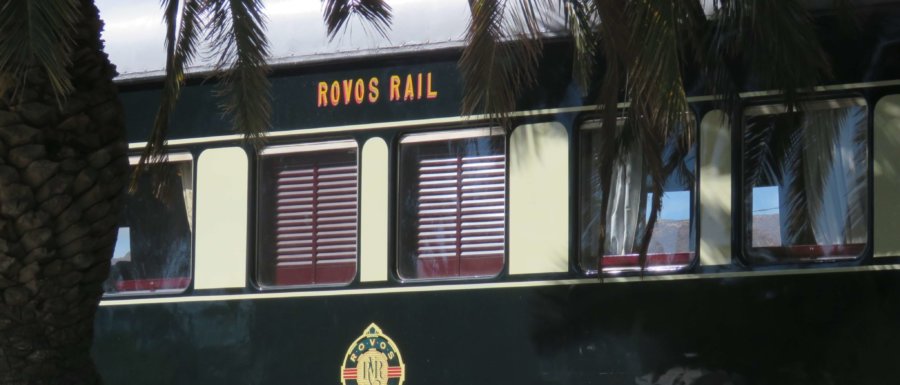 Rovos Rail mellan Pretoria-Kapstaden Sydafrika