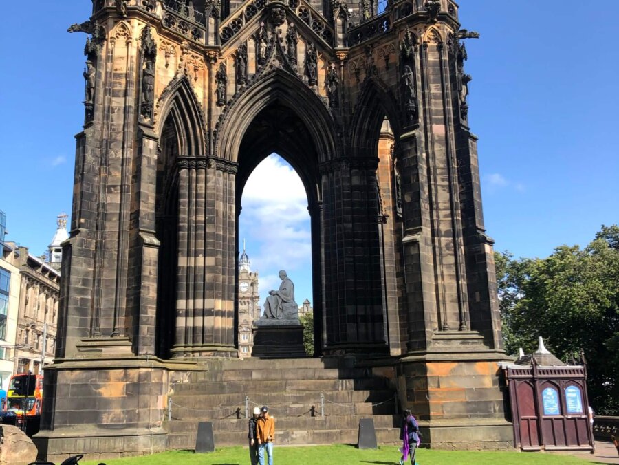 Scott´s Monument, Edinburgh - ett monument över Sir Walter Scott